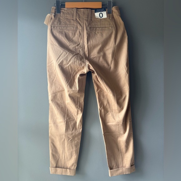 NWT Gap size 0, downtown khaki mid rise stretch cargo utility pants - Picture 4 of 7